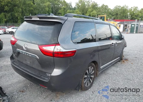 2019 Toyota Sienna Limited Premium 7 Passenger из США, поврежденный, VIN 5TDDZ3DC1KS211995
